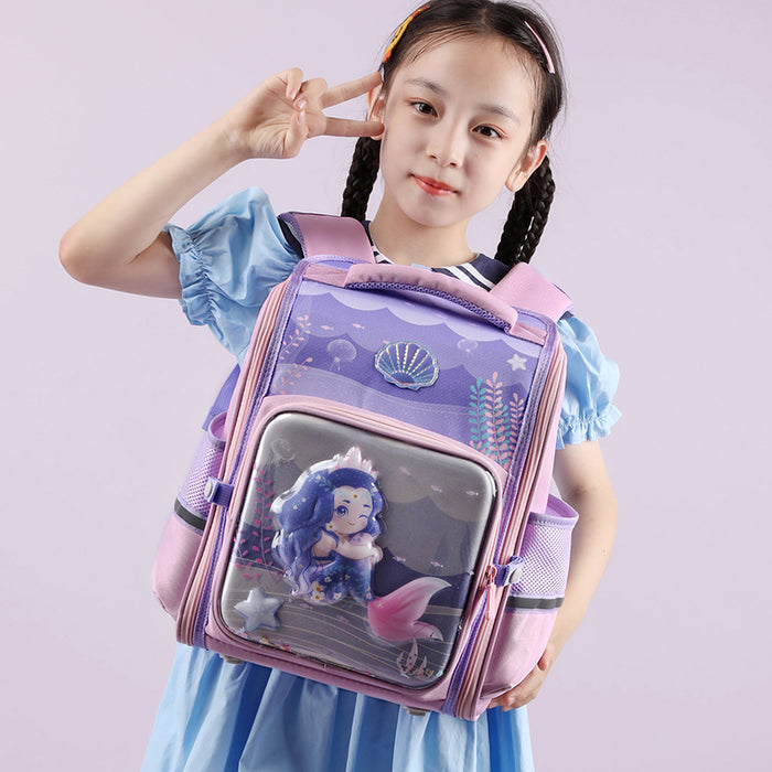 Wholesale Oxford Cloth Cartoon Backpack Large Capacity Children's Backpack JDC-BP-YuanDuo090