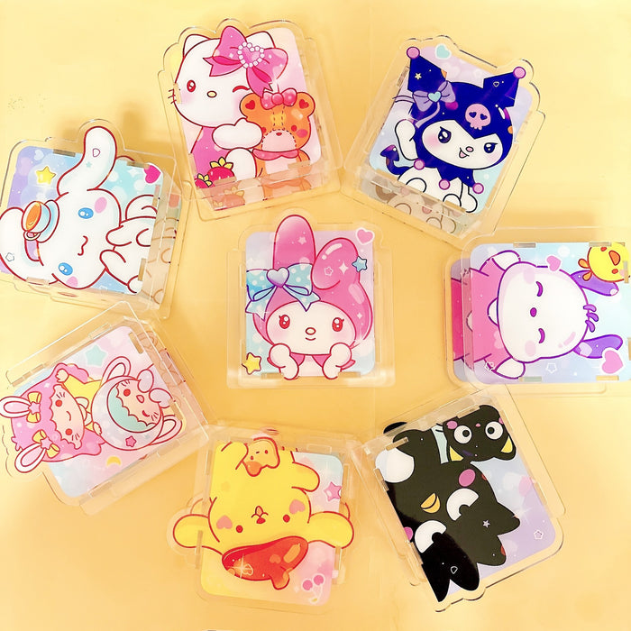 Wholesale Plastic Creative Cute Cartoon Acrylic Pencil Case JDC-PC-MangH010