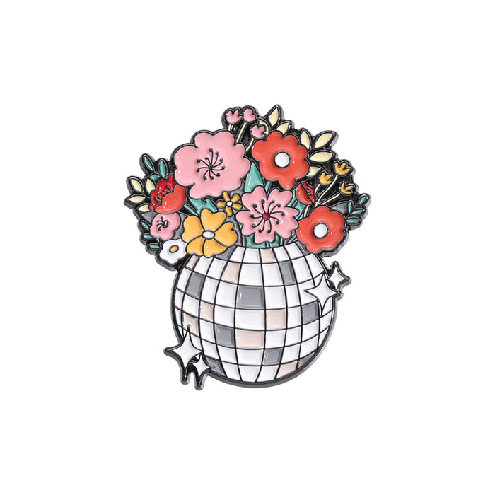 Wholesale Cartoon Animal Puppy Creative Flower Brooch