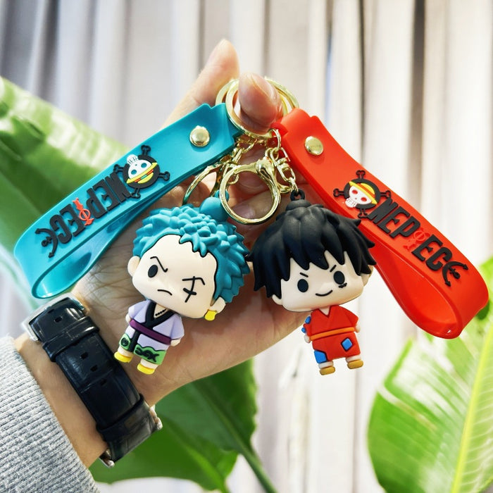 Wholesale PVC Cartoon Doll Keychain JDC-KC-WuYi038