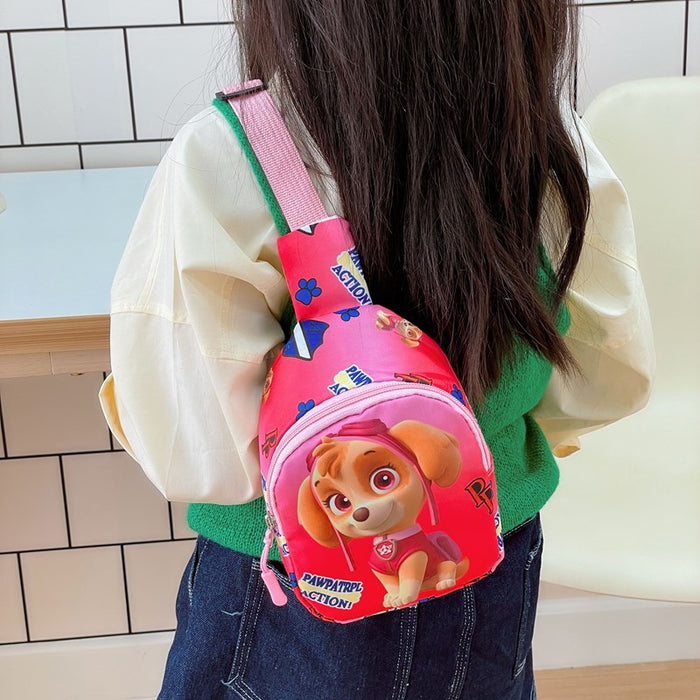 Wholesale Children's Chest Bag Cartoon Paw Patrol Mini Coin Purse Cute Accessory for Boys and Girls, Single Shoulder Crossbody Bag