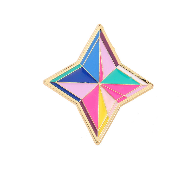 Wholesale Electroplated Metal Klee Anime Brooch Pin Fashion Accessory