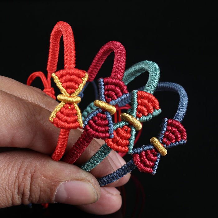 Wholesale Bracelet Hand-woven Bow Bracelet King Kong Knot Hand Rope Women's Bracelet