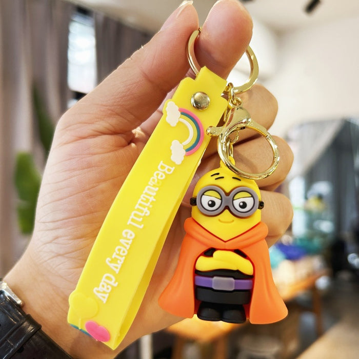 Wholesale PVC Cartoon Doll Keychain JDC-KC-WuYi088