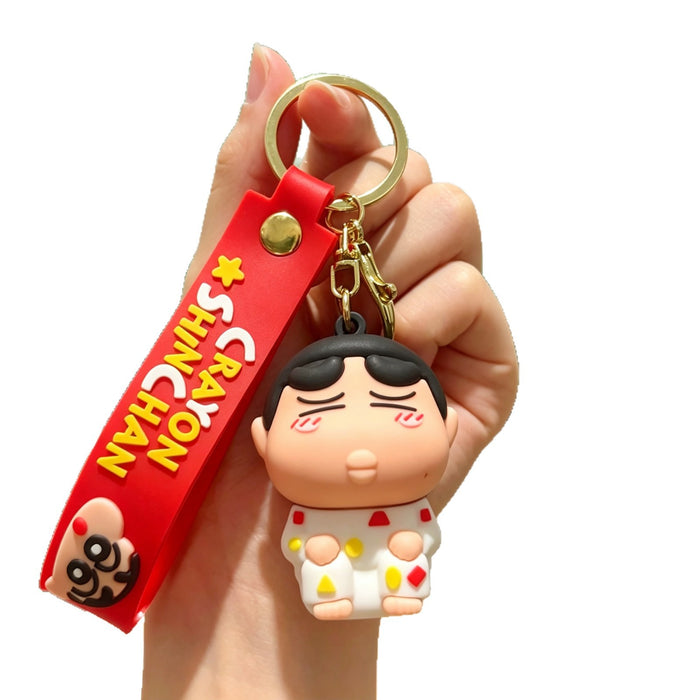 Wholesale Cute Silicone Cartoon Keychain Decorative Accessory for Car Keys MOQ≥2