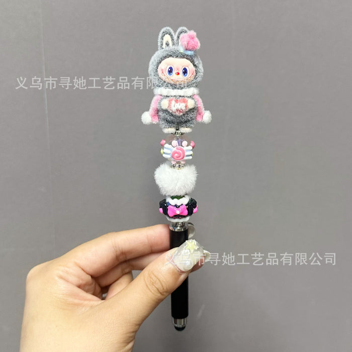 Wholesale DIY Cute Beaded Pen for Mobile Phones and Tablets Touch Screen Gel Ballpoint Pen