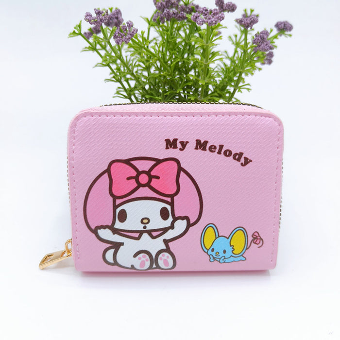 Wholesale Fashion Cartoon PU Zipper Coin Purse Cute Fish XO Design Multi Purpose Card Key Earphone Storage Pouch