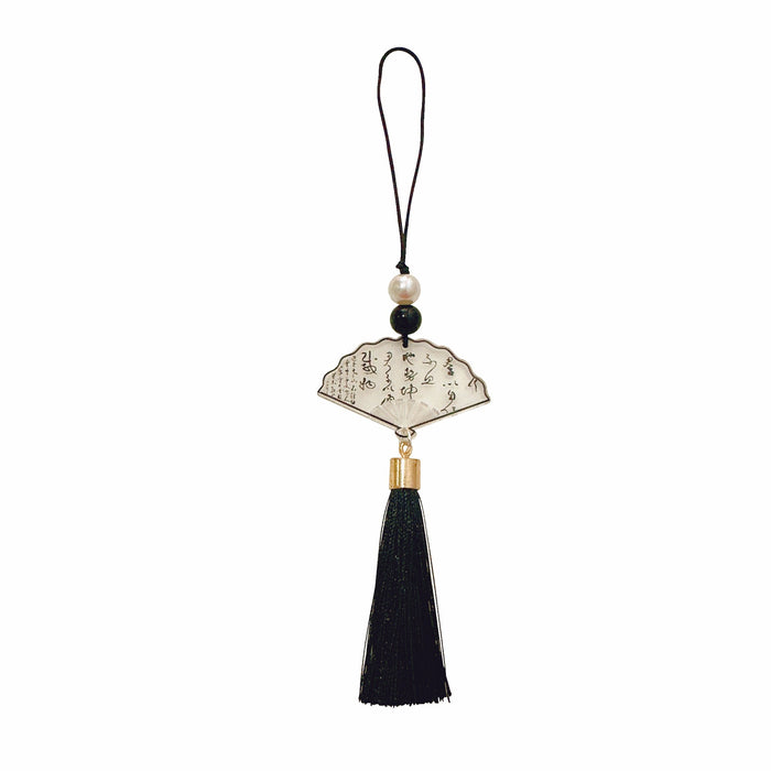 Wholesale Calligraphy Mobile Phone Chain Niche Gift Creative keychain Bag Hanging Ornaments