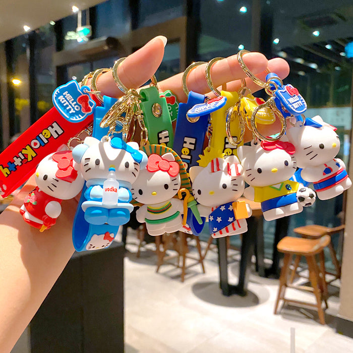 Wholesale Modified car pendant couple girlfriends personalized gift keychain