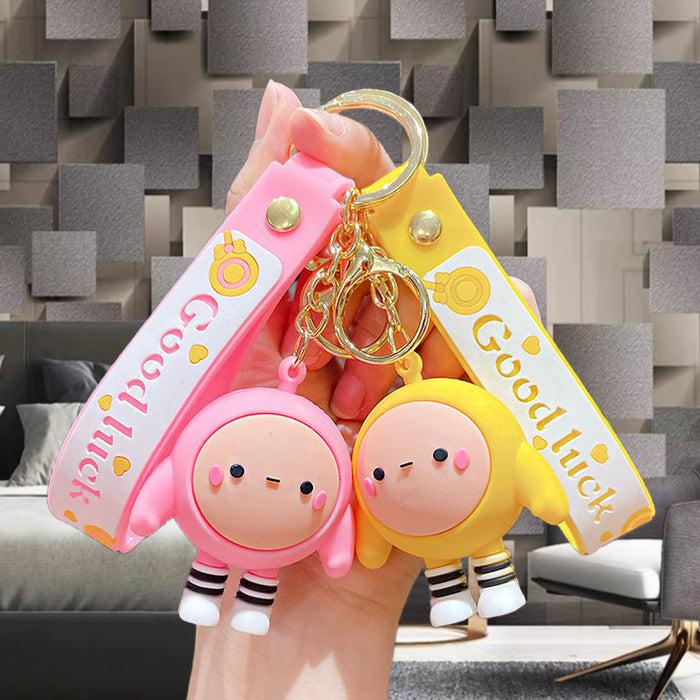 Wholesale Cartoon Bag Party Keychain Pendant Doll Car Keychain