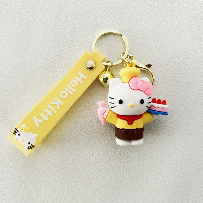 Wholesale PVC Cartoon Doll Keychain JDC-KC-WuYi216