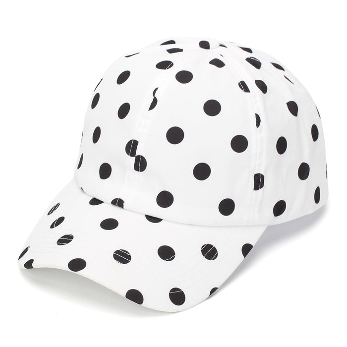 Wholesale Korean Style Polka Dot Baseball Cap - Fashion Sun Protection Hat for Women
