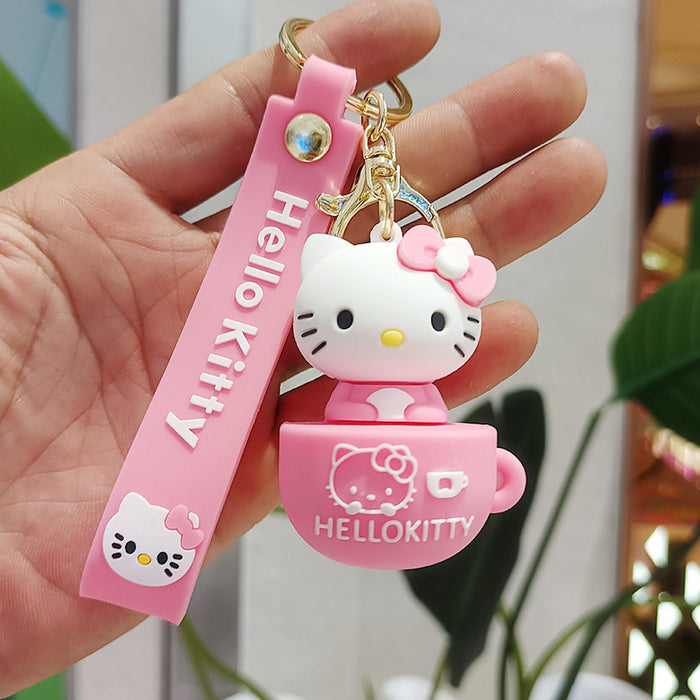 Wholesale Cartoon Silicone Doll Keychain JDC-KC-KuangK024