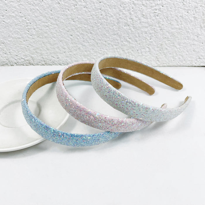 Wholesale Sequins Fabric Headband JDC-HD-ChaoXuan009