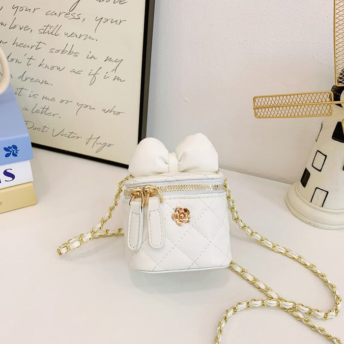 Wholesale Golden Camellia Mini Crossbody Bag for Parent-Child