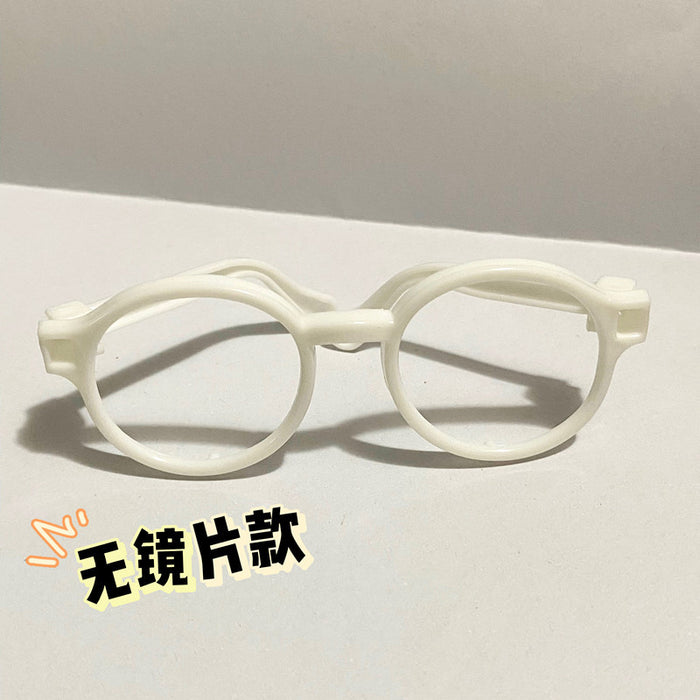 Wholesale 20cm Cotton Doll Plush Doll Accessories Glasses  Doll Accessories