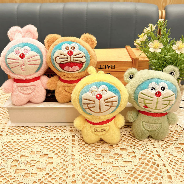 Wholesale Plush Cartoon Cat Doll Keychain JDC-KC-JuJi025