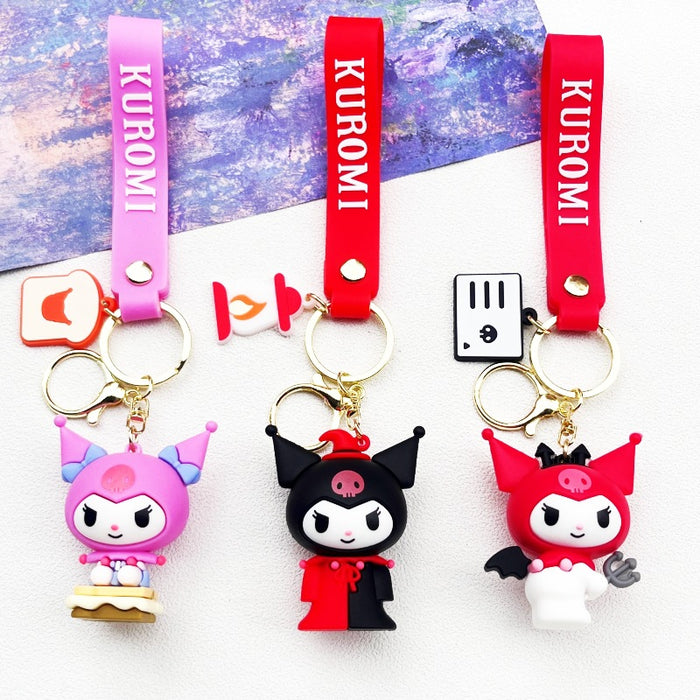 Wholesale Cartoon Doll PVC Keychain JDC-KC-ChuC037