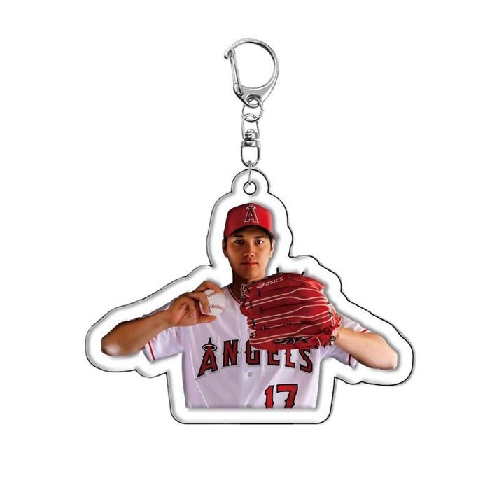 Wholesale Baseball Player Pitcher Acrylic Keychain Pendant