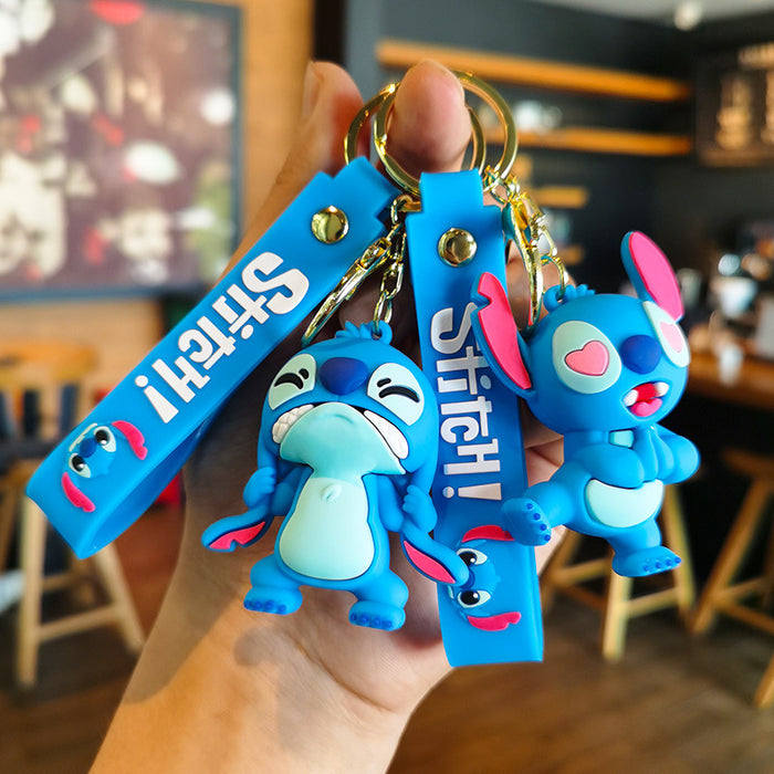 Wholesale Cartoon Doll Silicone Keychain JDC-KC-Tingm136