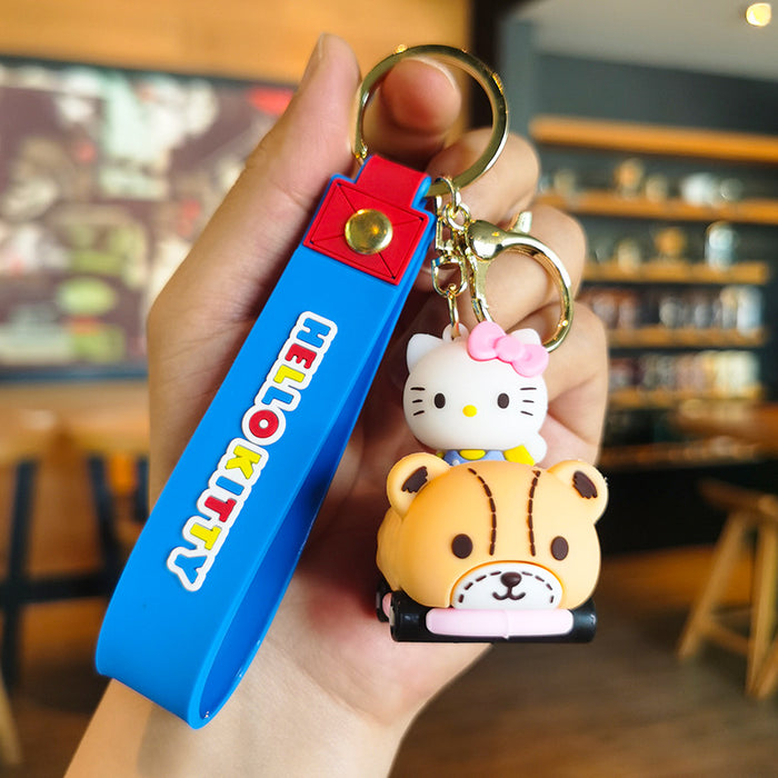 Wholesale Cartoon Doll Silicone Keychain JDC-KC-Tingm238