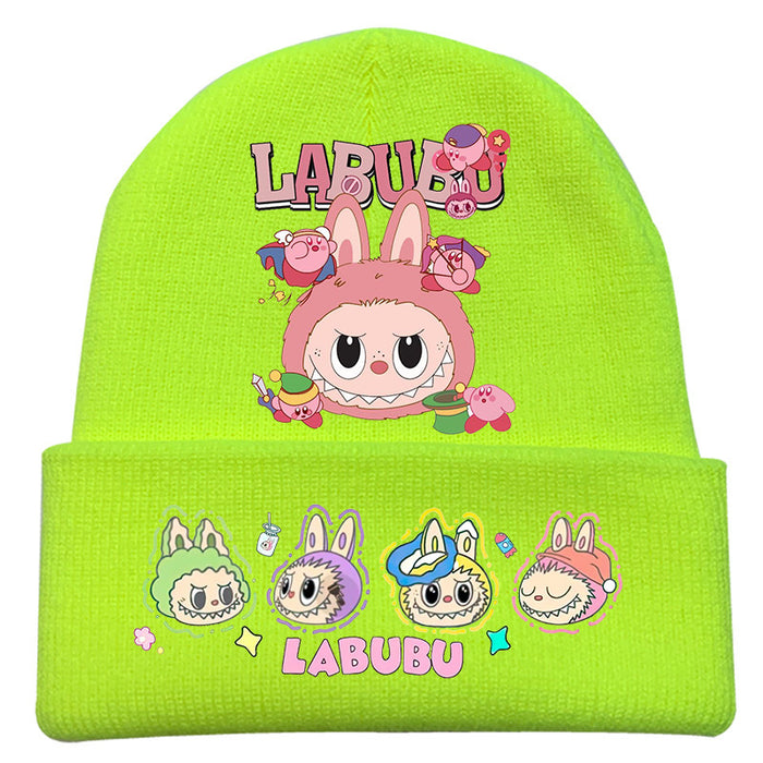 Wholesale   knitted hat autumn and winter new wool hat adult outdoor warm hat cross-border cartoon cold hat