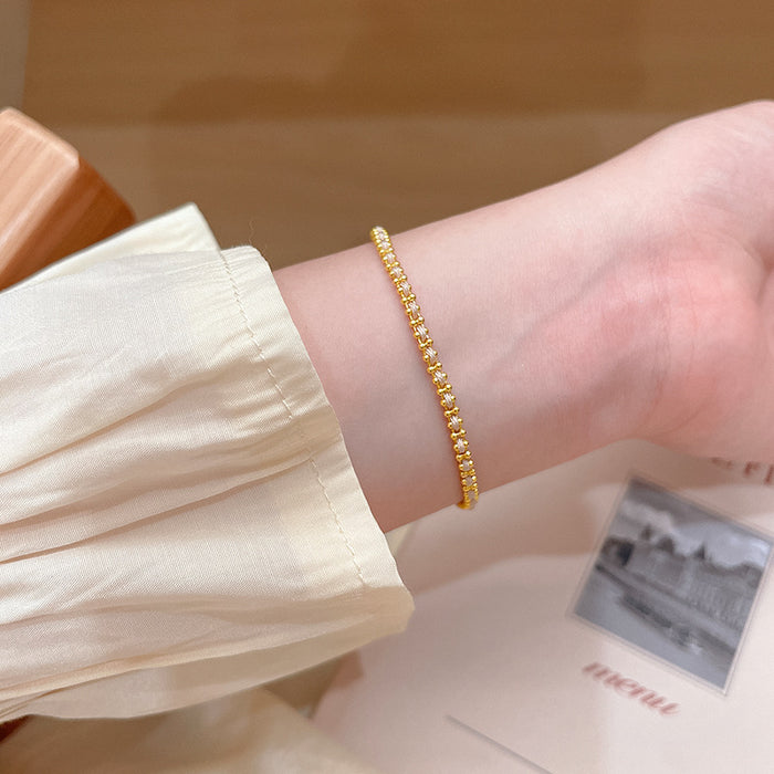 Wholesale Bracelet Fashion Niche Light Luxury High-end Jewelry Simple Versatile Bracelet