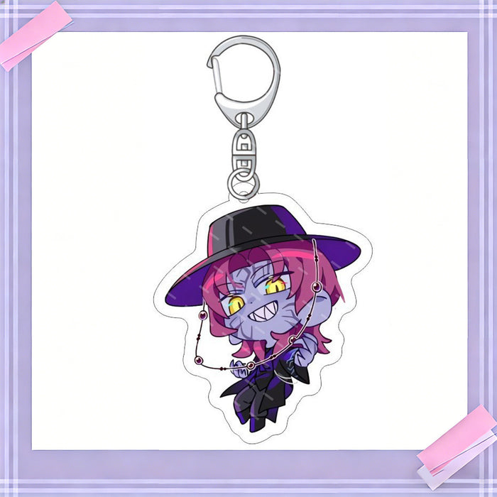 Wholesale 10pcs/set K-POP anime merchandise acrylic keychains and pendants