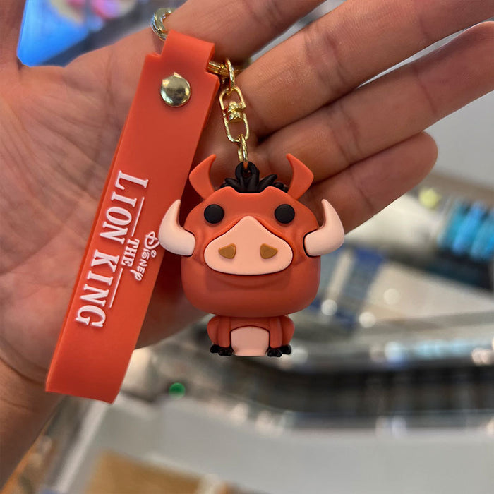 Wholesale Cute Lion King Cartoon PVC Keychains JDC-KC-MiaoY067