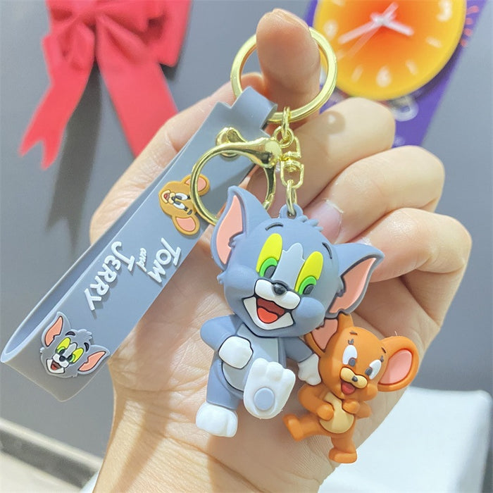 Wholesale PVC Cartoon Doll Keychain JDC-KC-WuYi282