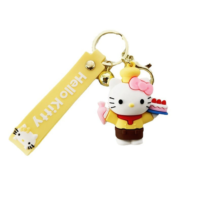 Wholesale PVC Cartoon Doll Keychain JDC-KC-WuYi125