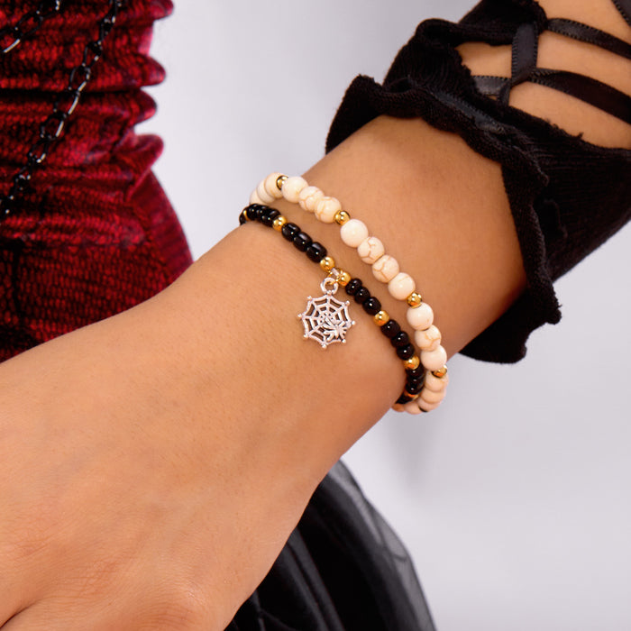 Wholesale  Bracelet  Pumpkin Pendant Beaded Bracelet