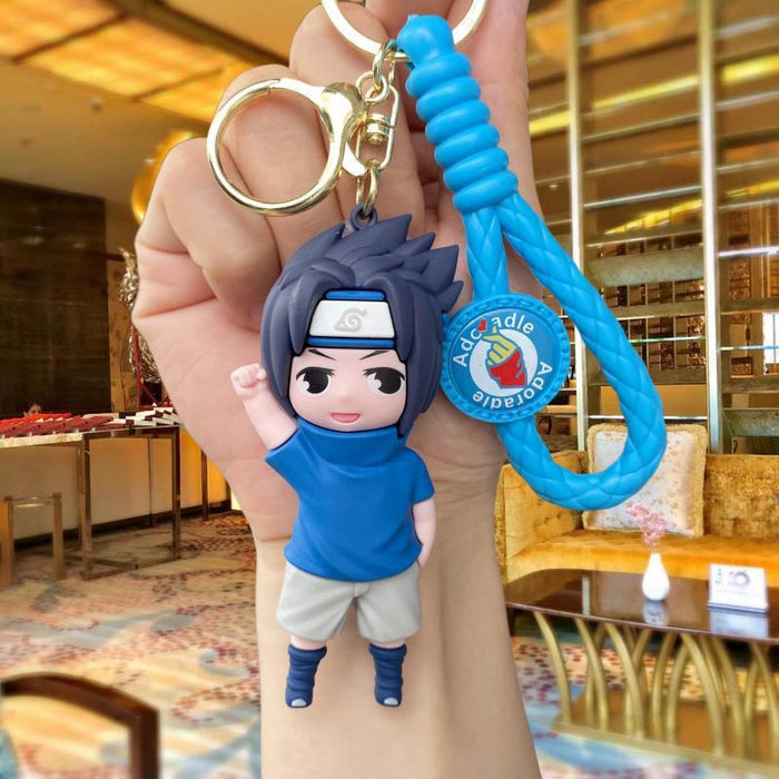 Wholesale Silicone Cartoon Doll Keychain JDC-KC-MingT231