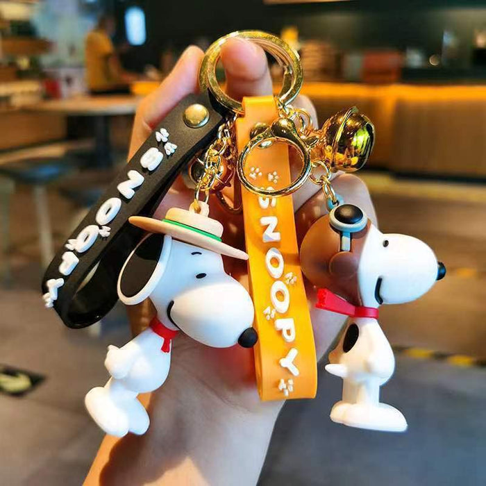 Wholesale Cartoon Doll Silicone Keychain JDC-KC-HongSheng005