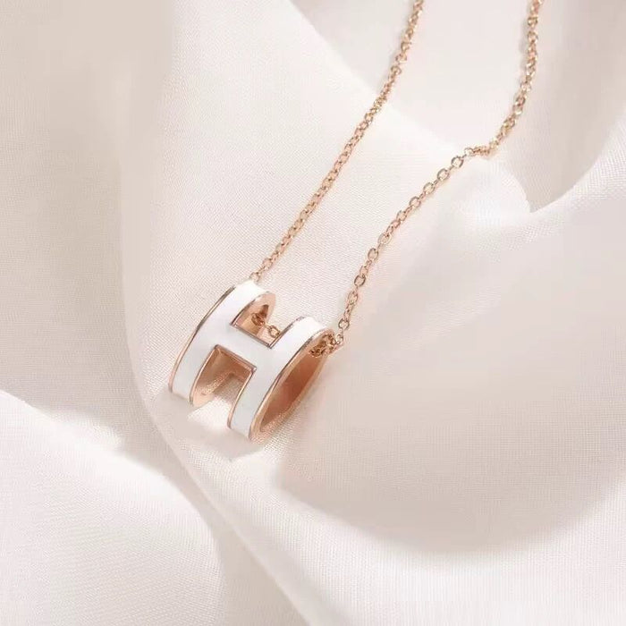Wholesale Clavicle chain stainless steel necklace pendant