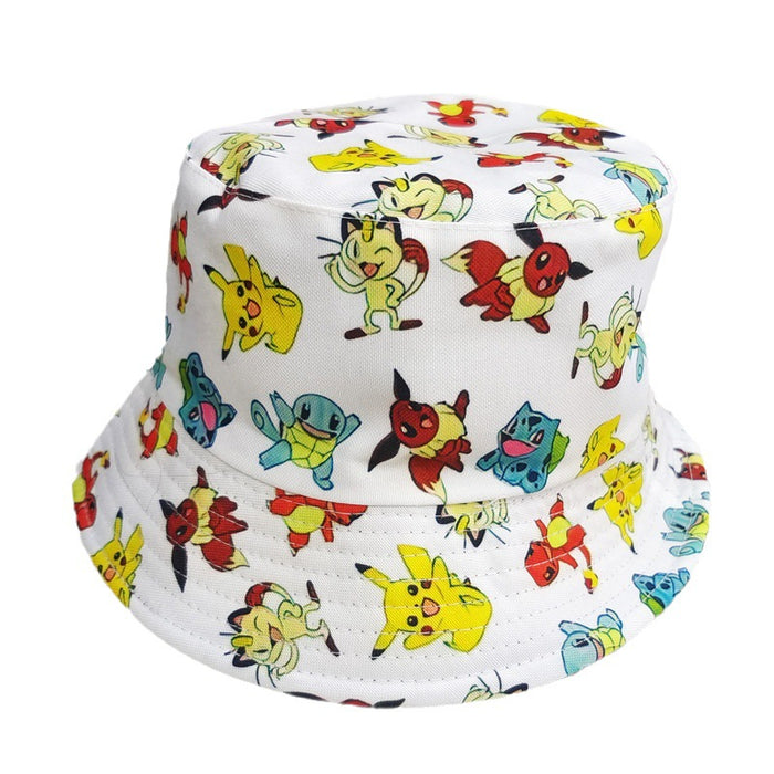 Wholesale Cartoon Print Cotton Bucket Hat JDC-FH-BoD017