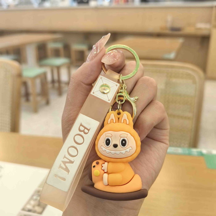 Wholesale Little Sheep Keychain Creative Silicone Doll Pendant Car Keychain Accessories