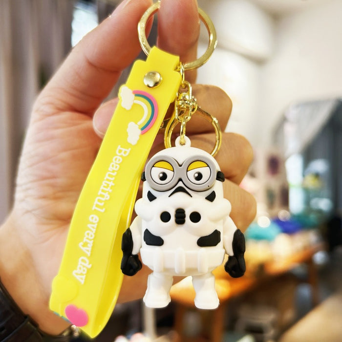 Wholesale PVC Cartoon Doll Keychain JDC-KC-WuYi167