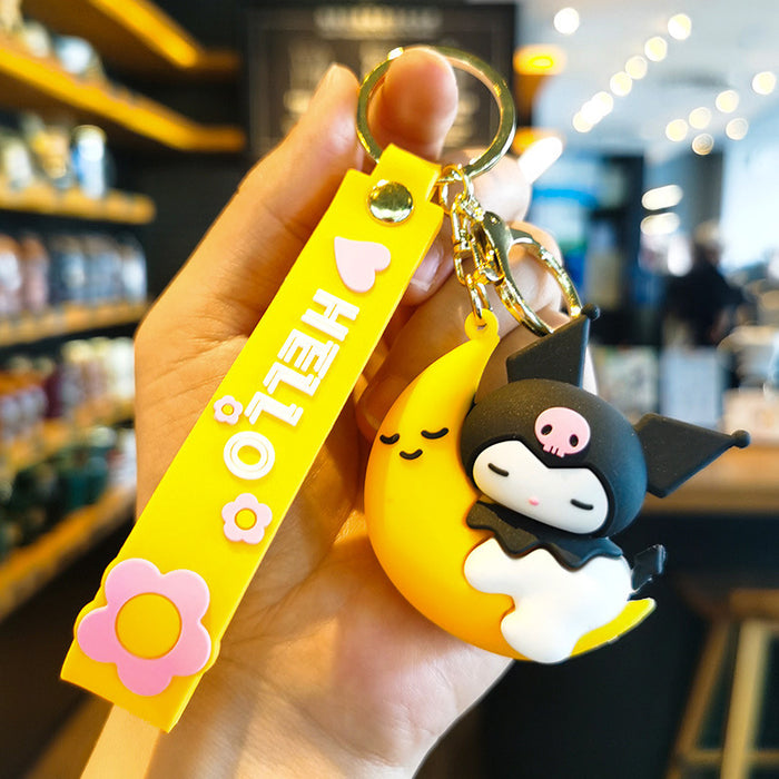 Wholesale Cartoon Doll 3D Rubber Keychain JDC-KC-Tingm065