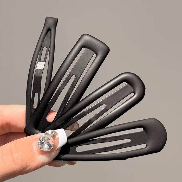 Wholesale Black Matte Hair Clips for Women