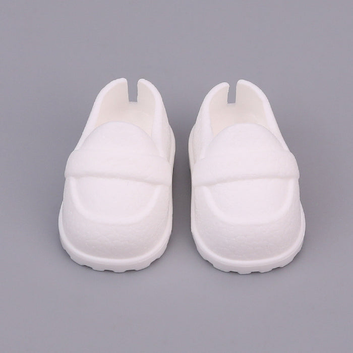 Wholesale Shoes suitable for cotton doll leather pattern shoes toys