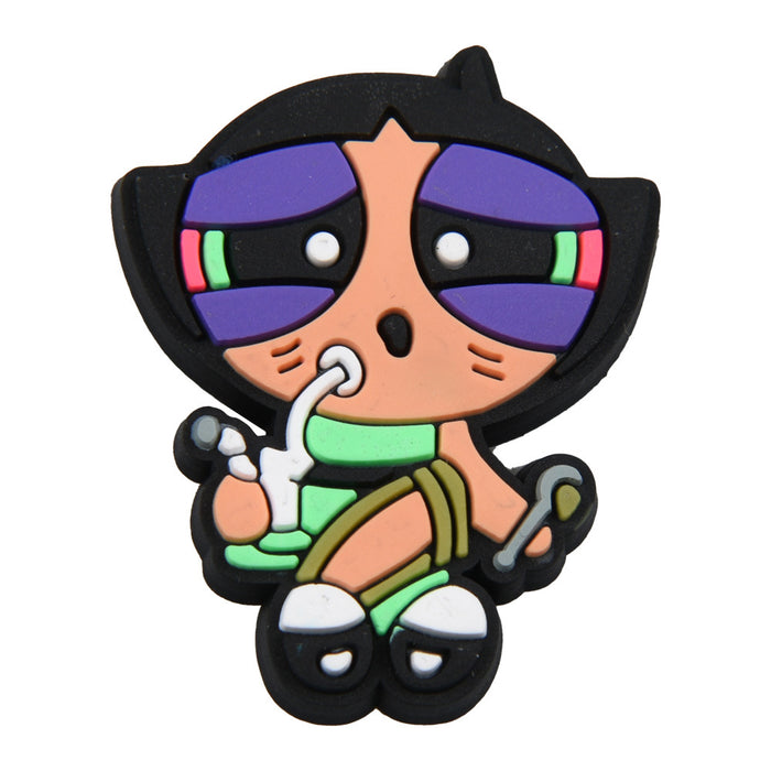 Wholesale 50pcs Cute cartoon Shoes Charms