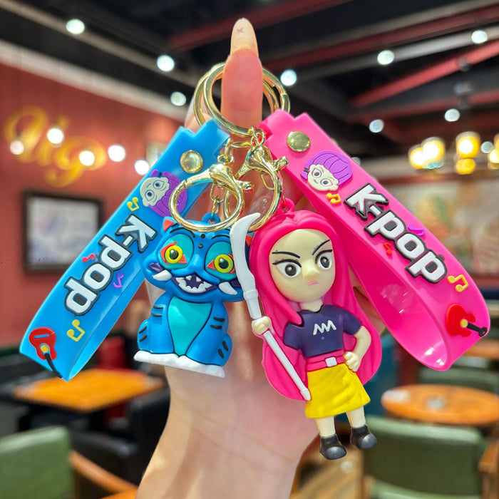 Wholesale KPOP Cartoon Keychain Bag Charm