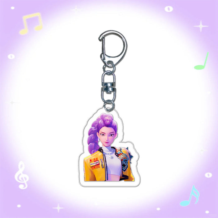 Wholesale Anime Custom Acrylic DIY Keychains