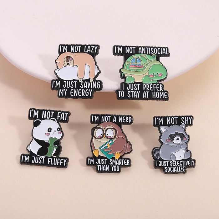 Wholesale Stylish Black Cat Brooch Zinc Alloy Cute Animal Badge Pin For Backpack Decoration Fashion Accessory Resale