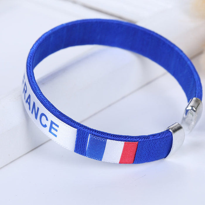 Wholesale World Cup Themed Bracelet Fan Souvenir Cheering Gift