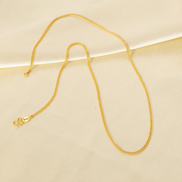 Wholesale M-clasp snake bone chain necklace/ choker,  versatile clavicle titanium steel chain