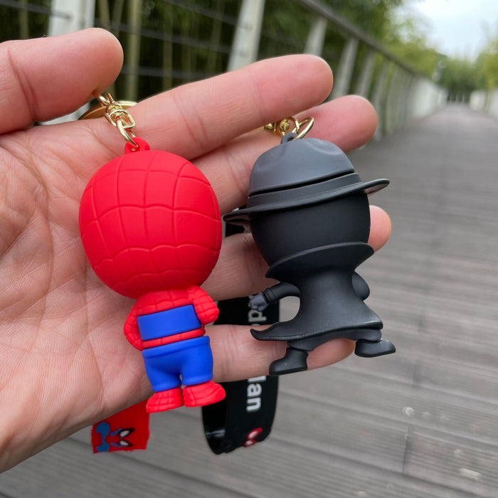 Wholesale Keychain, Doll, Doll, Gift Pendant, Soft Rubber Hanging Decoration, Car Keychain