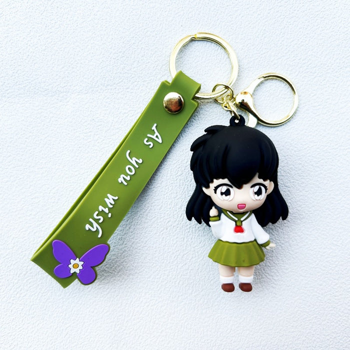 Wholesale PVC Cartoon Doll Keychain JDC-KC-WuYi165