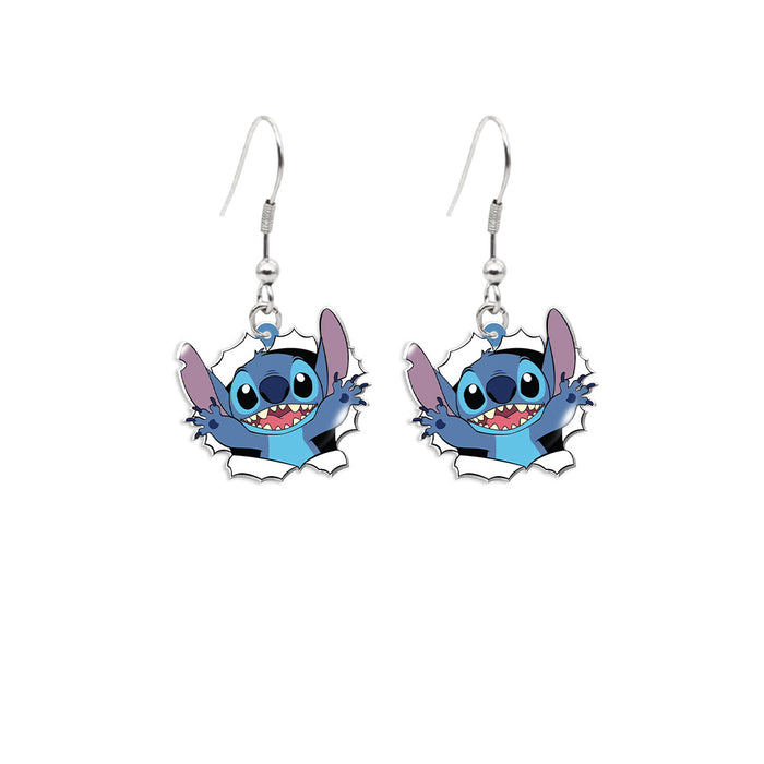 Wholesale Cartoon Acrylic Earrings JDC-ES-XiangL044